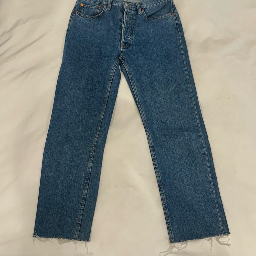Redone 70s stovepipe jeans